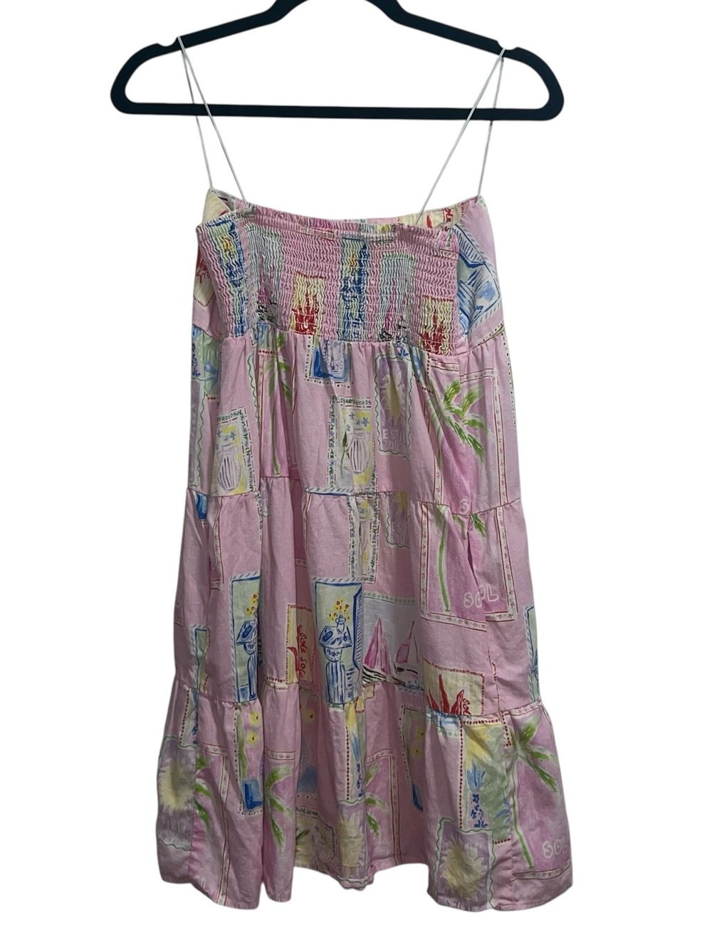 Show Me Your Mumu Ooo Mini Dress In Summer Soleil Print - Picture 9 of 14